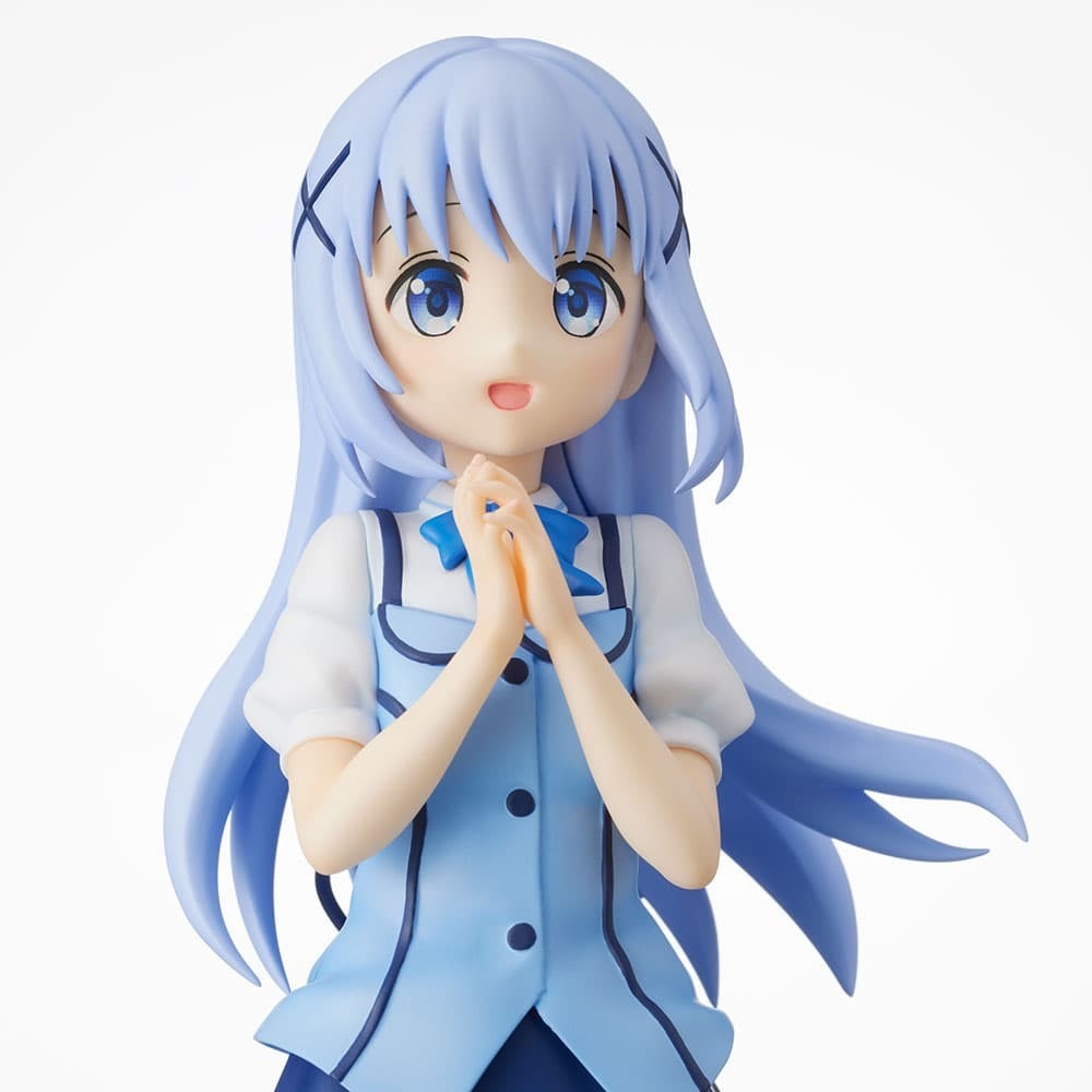 Kafuu Chino & Tippy Rabbit House Natsu Seifuku Ver. - PM Figure - Gochuumon wa Usagi Desu ka? (Is the order a rabbit?) (SEGA)