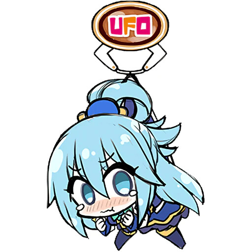 Aqua - UFO Tsumamare - Kono Subarashii Sekai ni Shukufuku o! 2 (SEGA)