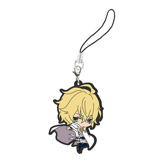 Hyakuya Mikaela - Capsule Rubber Mascot - Owari no Seraph Capsule Rubber Mascot - Rubber Strap - Owari no Seraph (Bandai)