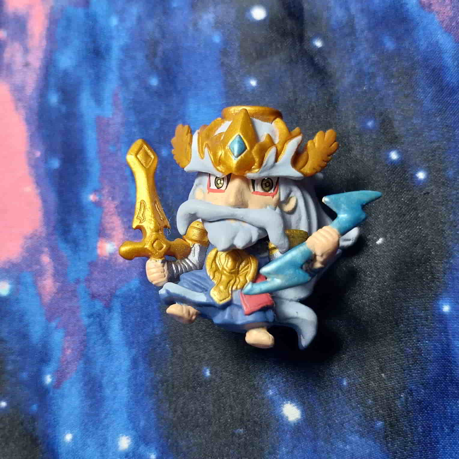 Kakusei Zeus - Puzzle & Dragons PuzzDra Kourin Figure Strap 02 - Strap -  Puzzle & Dragons (Bandai)