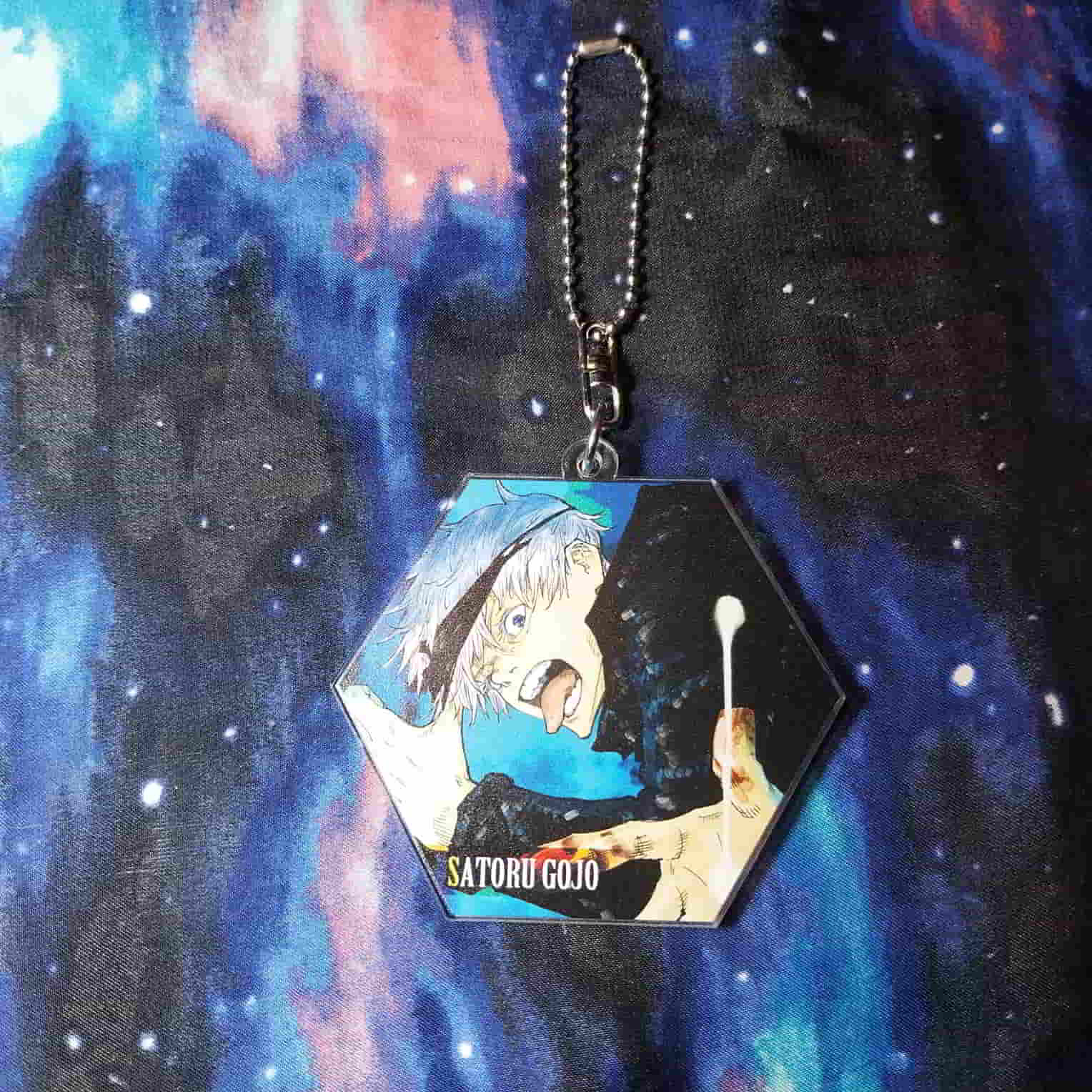 Gojo Satoru - Acrylic Keychain - Jujutsu Kaisen (Jump Shop, THREE-SIXTY)