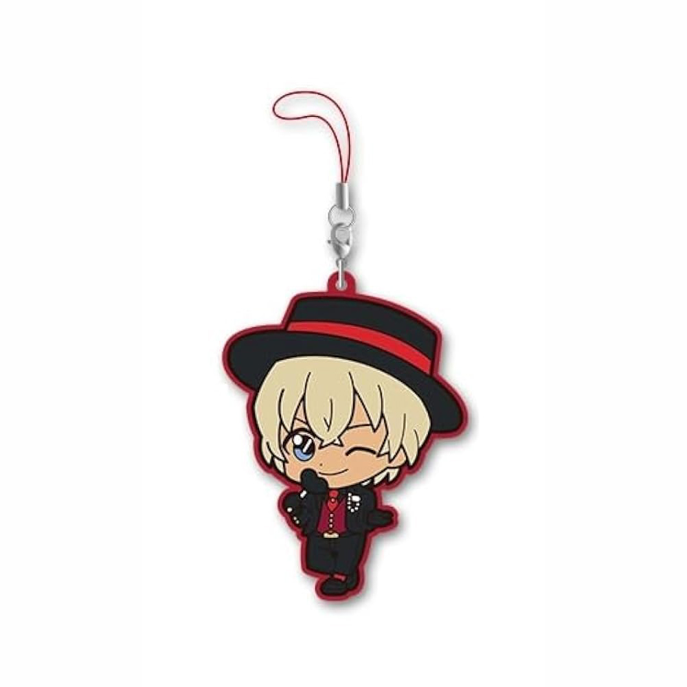 Amuro Tooru - Rubber Strap - "Sega Lucky Lottery Detective Conan -SCARLET Evening Collection-" - K Prize - Detective Conan (SEGA)