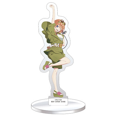 Nakano Yotsuba - Acrylic Stand - Ichiban Kuji - Ichiban Kuji Gotoubun no Hanayome ∬ ~Saikou no Kyuujitsu~ (K Prize) - Gotoubun no Hanayome ∬ (Bandai Spirits)