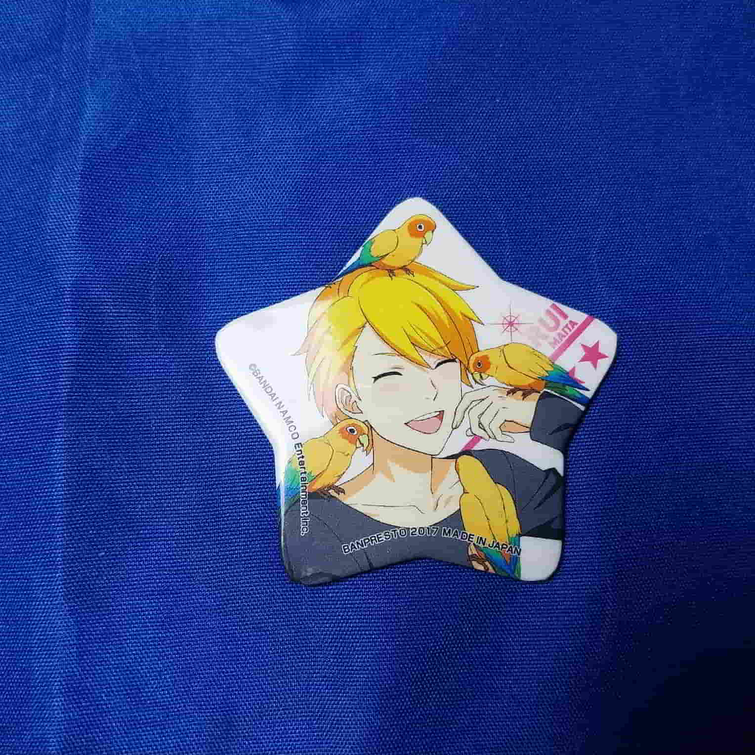 Maita Rui - Star-shaped Can Badge - Amusement Ichiban Cafe The IDOLM@STER SideM Brilliant Side - The IDOLM@STER SideM (Banpresto)