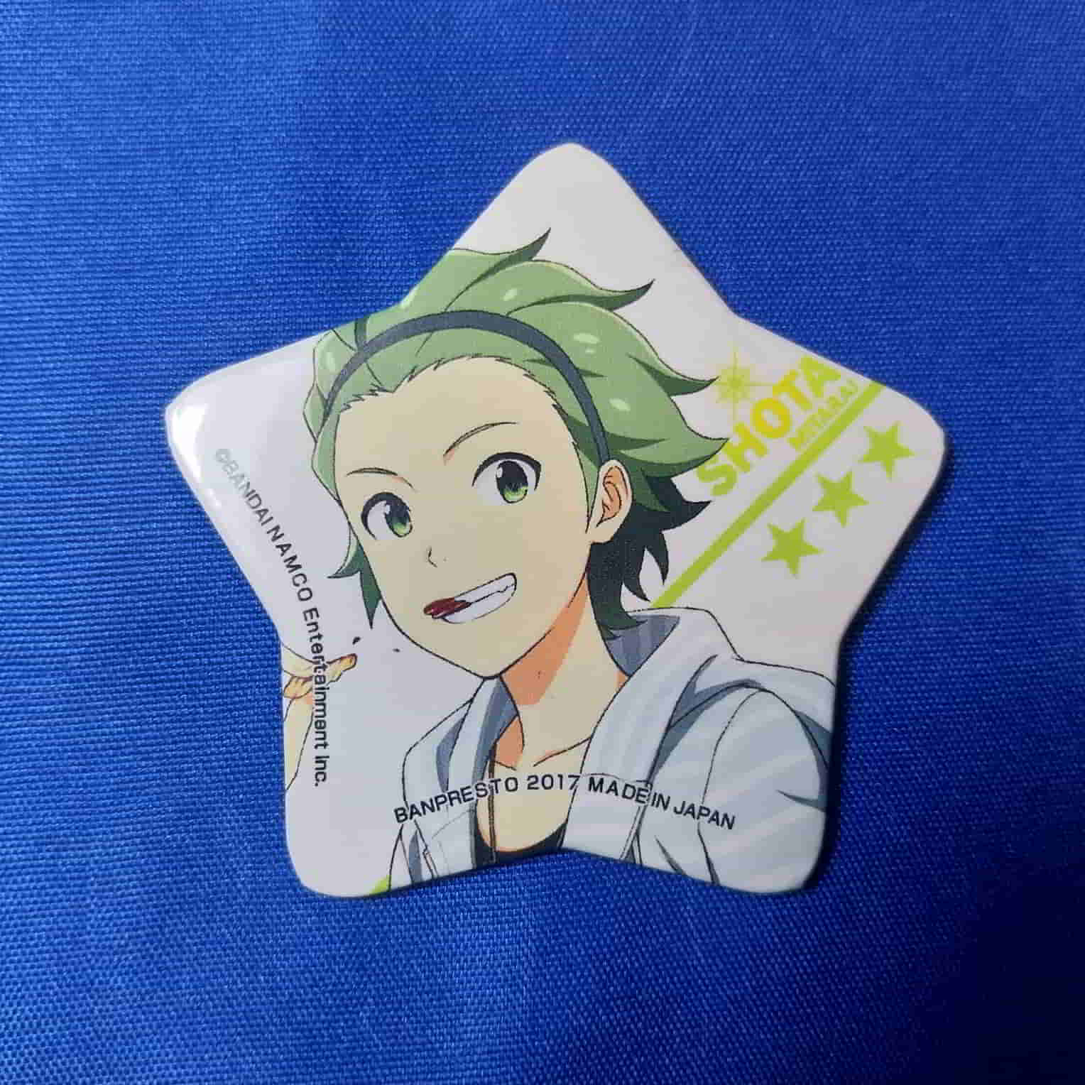 Mitarai Shouta - Star-shaped Can Badge - Amusement Ichiban Cafe The IDOLM@STER SideM Brilliant Side - The IDOLM@STER SideM (Banpresto)