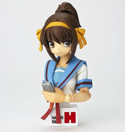 Suzumiya Haruhi - Bust - Fräulein Revoltech - Revoltech - #2 - 1/10 - Suzumiya Haruhi no Yuuutsu (Kaiyodo)